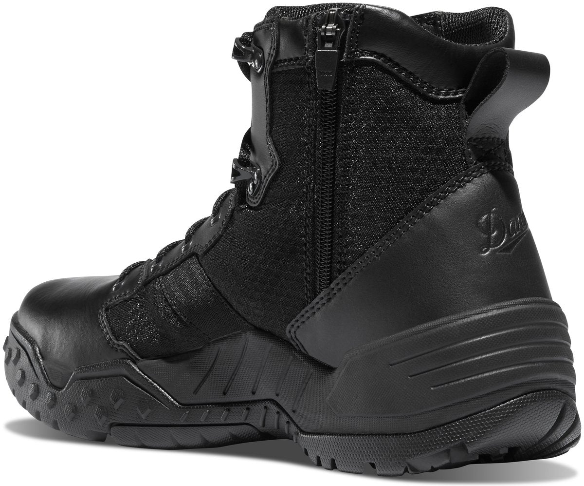 Scorch Side-Zip 6" Black Hot Men