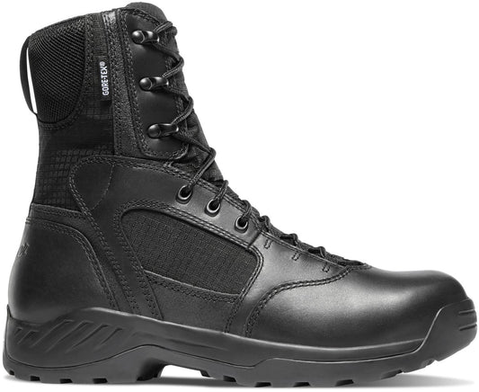 Kinetic Side-Zip 8" Black Men