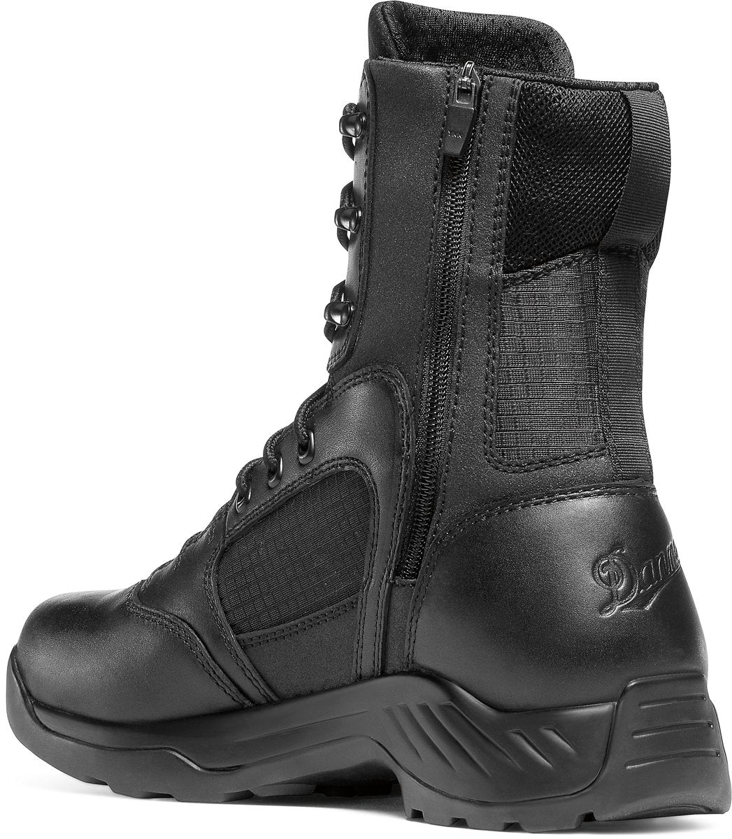 Kinetic Side-Zip 8" Black Men