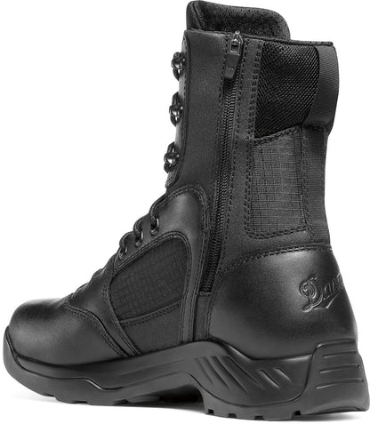 Kinetic Side-Zip 8" Black Men