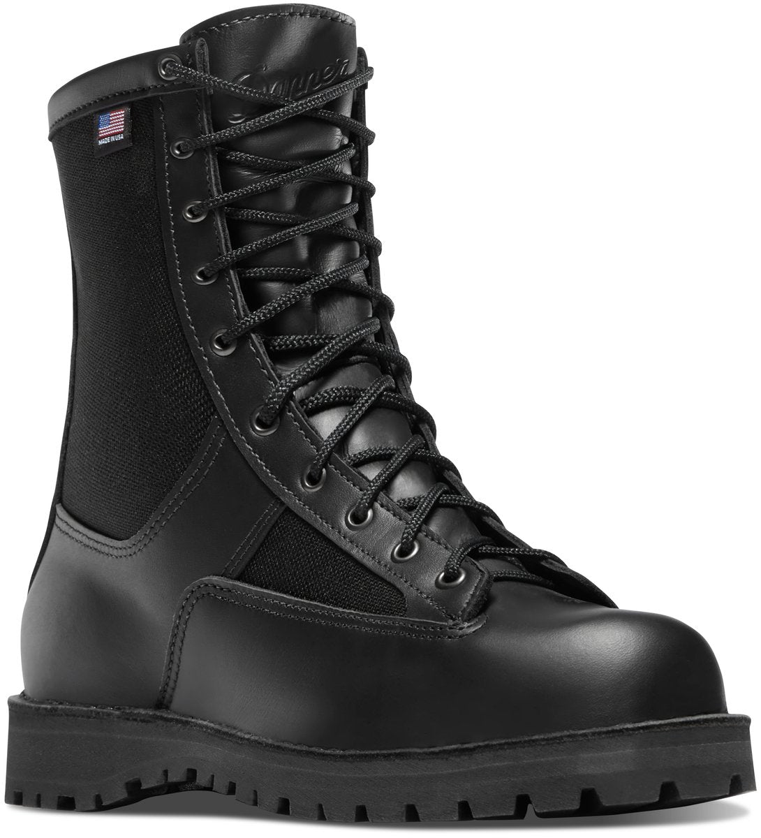 Acadia 8" Black Insulated 200G Men