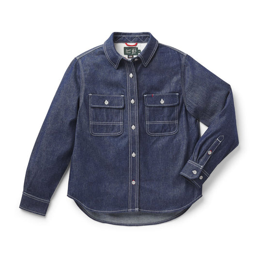Larch Mt Denim Shirt Dark Wash Indigo Men|Women