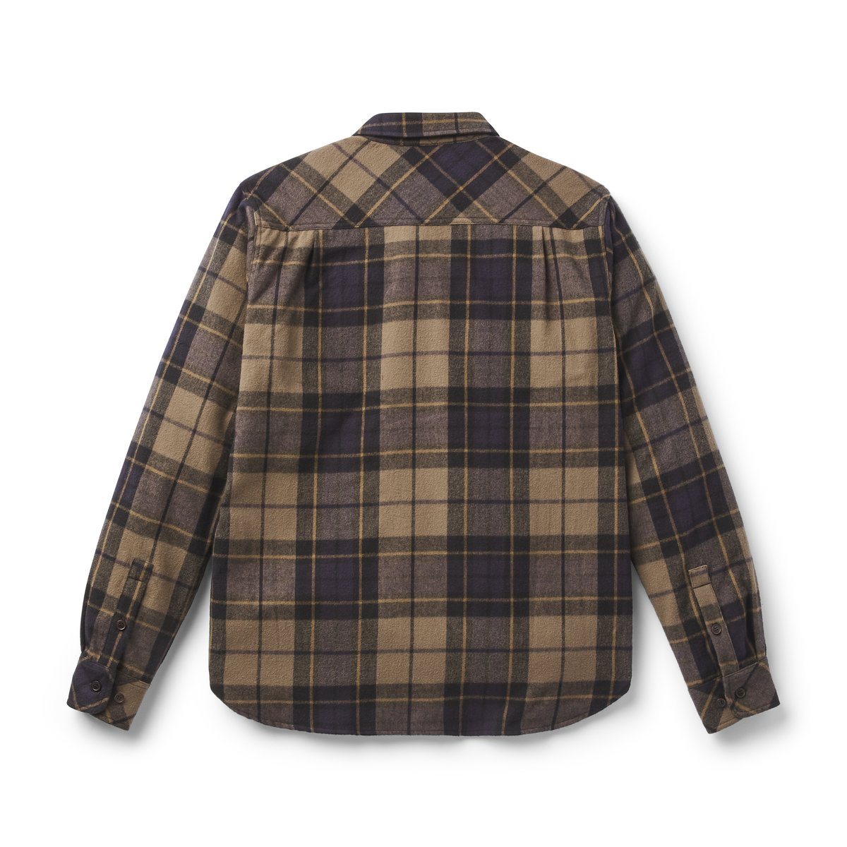 Cedar Mill Cotton Flannel Shirt  Navy/Olive Tartan Plaid Men|Women