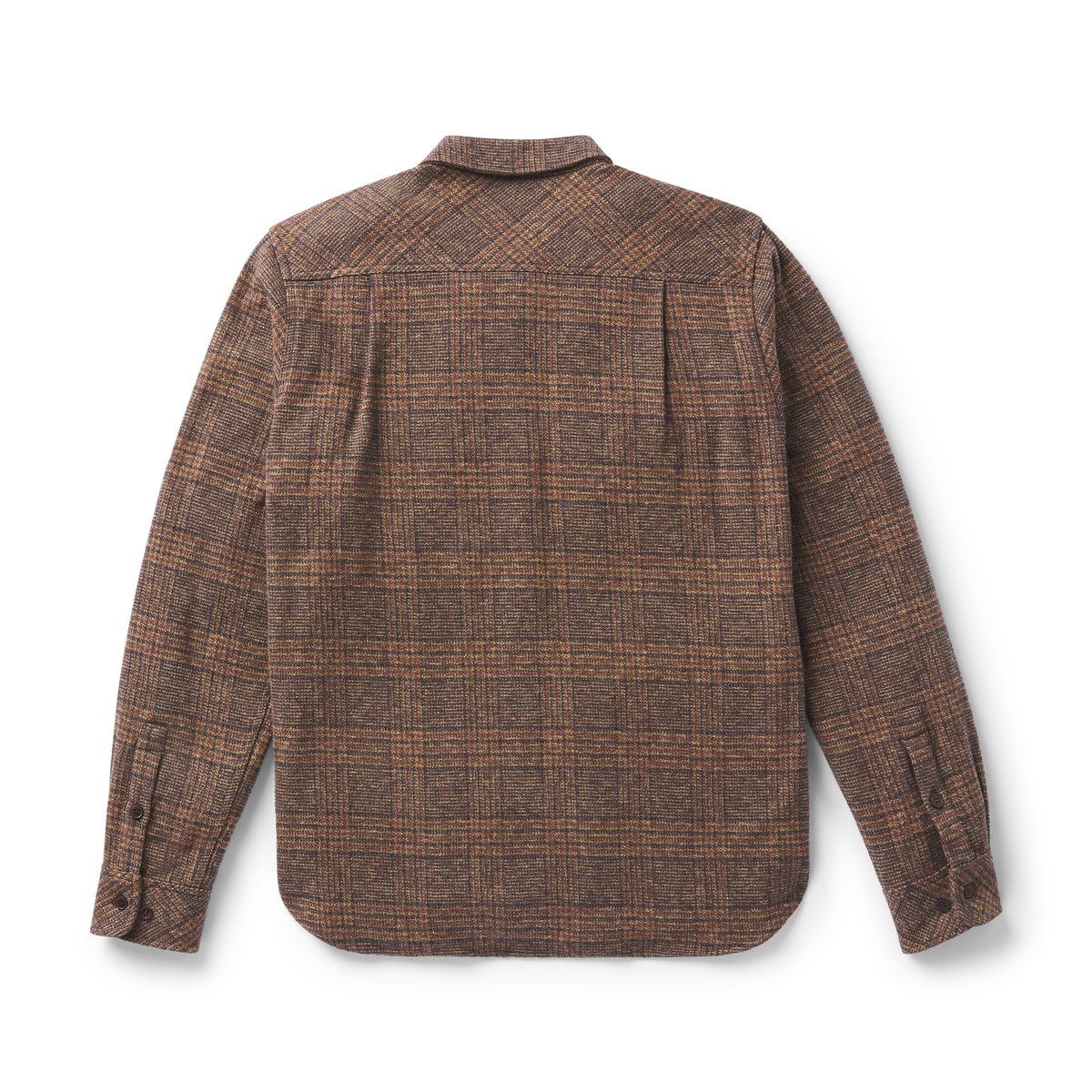 Cedar Mill Cotton Flannel Shirt  Brown/Tan Tweed Plaid Men|Women