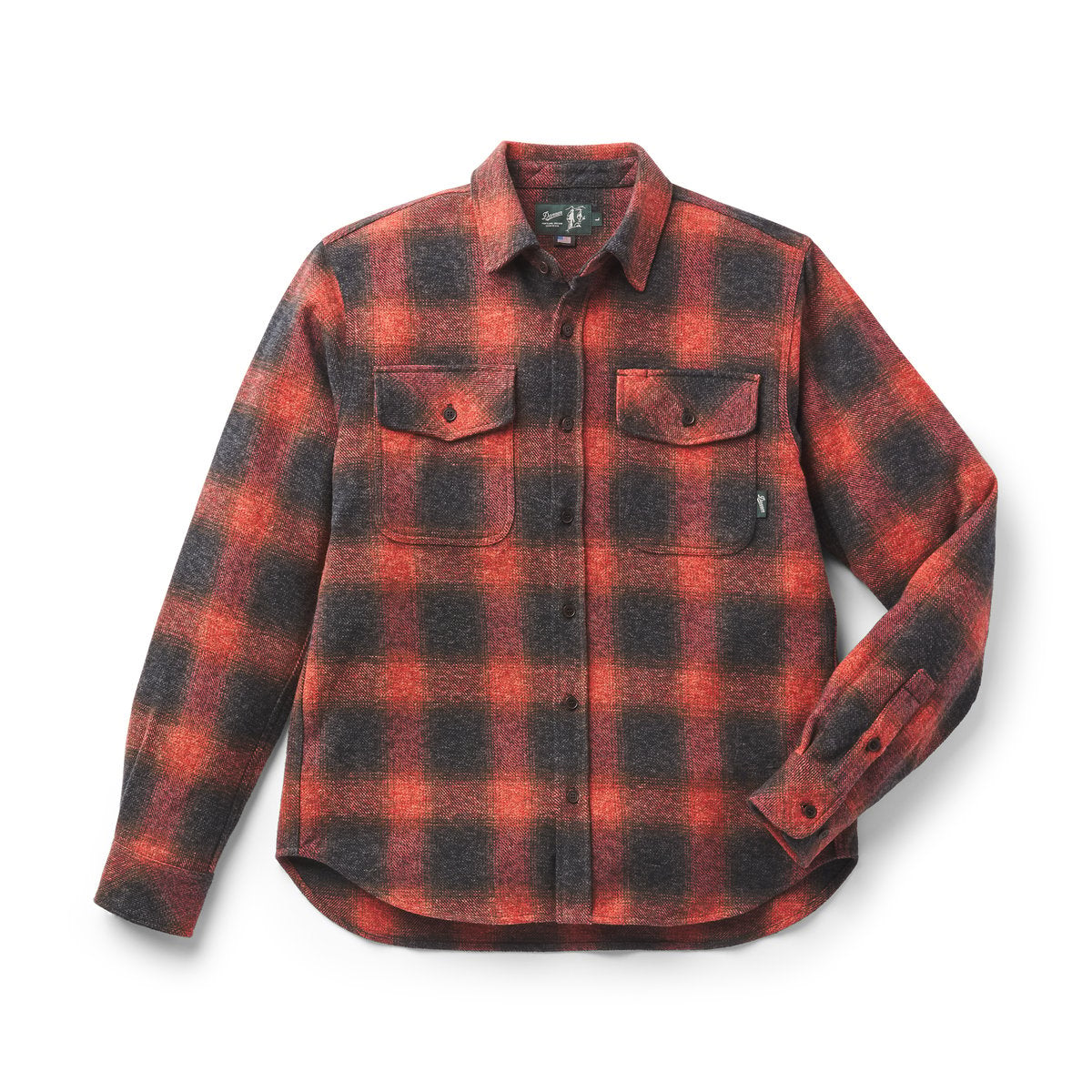 Cedar Mill Cotton Flannel Shirt  Ombre Buffalo Plaid Men|Women