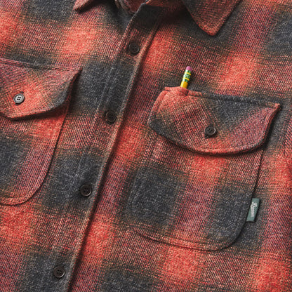 Cedar Mill Cotton Flannel Shirt  Ombre Buffalo Plaid Men|Women