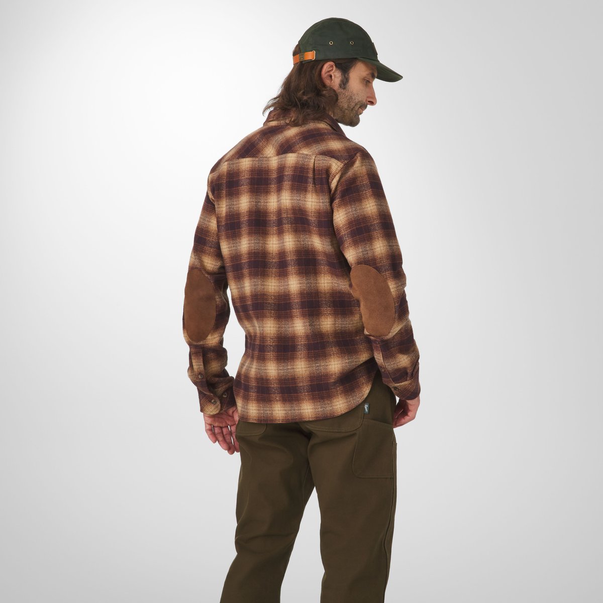 Cedar Mill Cotton Flannel Shirt  Espresso Plaid Men|Women