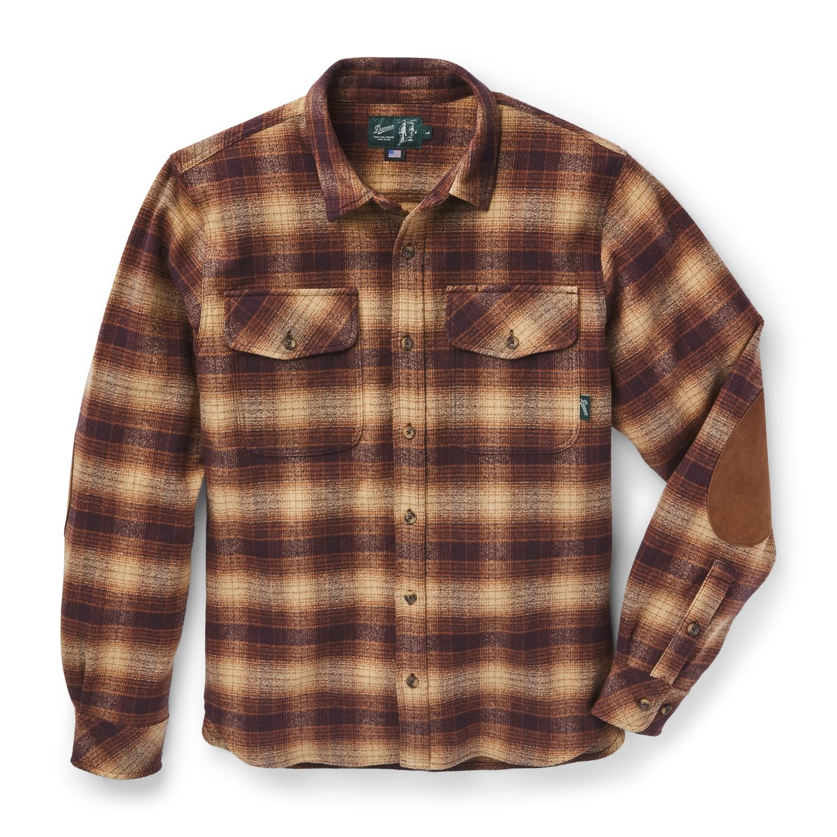 Cedar Mill Cotton Flannel Shirt  Espresso Plaid Men|Women