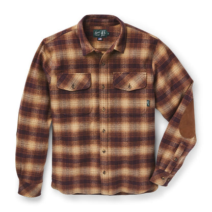 Cedar Mill Cotton Flannel Shirt  Espresso Plaid Men|Women