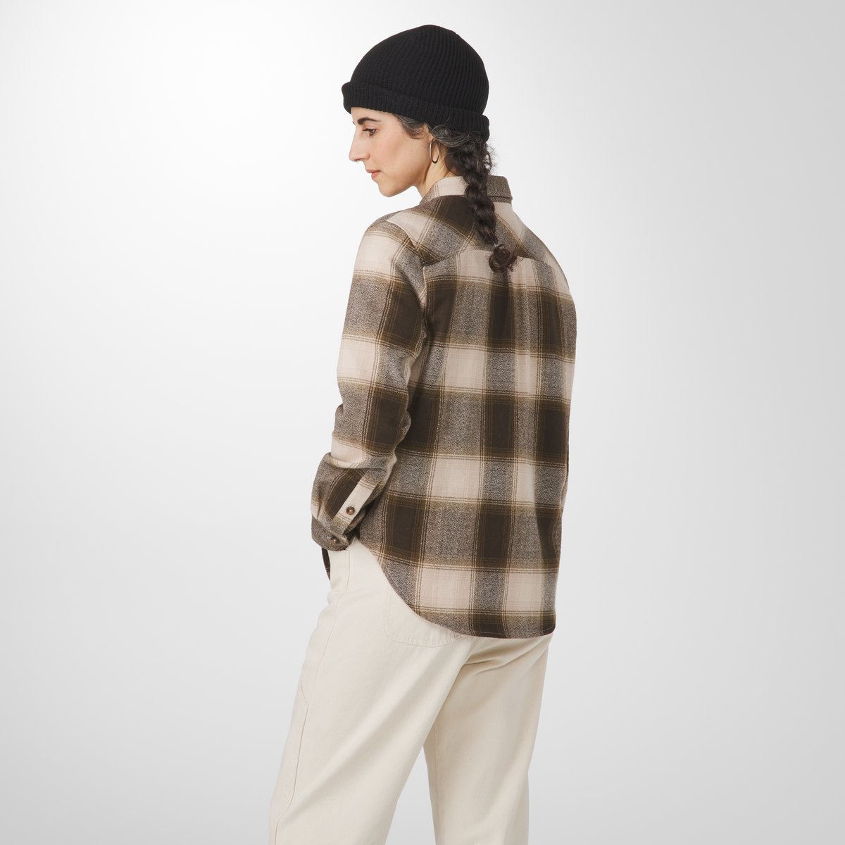 Sauvie Cotton Flannel Shirt  Earth Plaid Men|Women