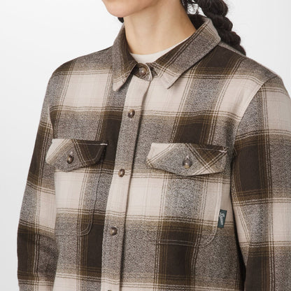 Sauvie Cotton Flannel Shirt  Earth Plaid Men|Women