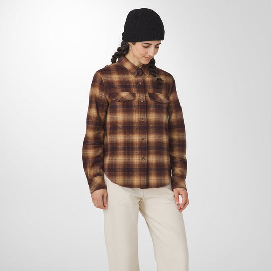 Sauvie Cotton Flannel Shirt  Espresso Plaid Men|Women