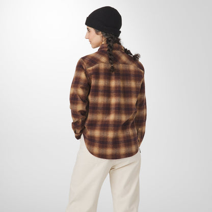 Sauvie Cotton Flannel Shirt  Espresso Plaid Men|Women