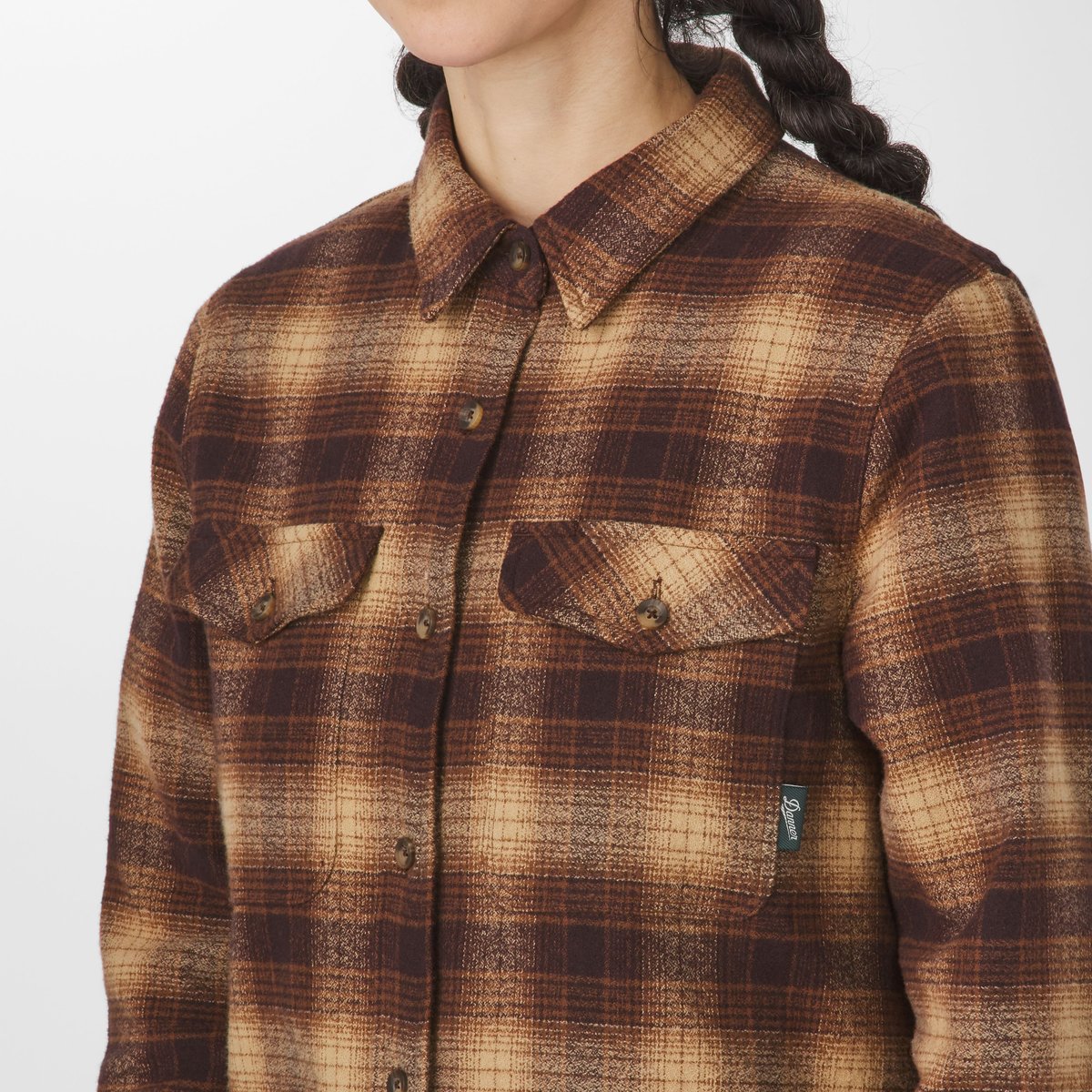 Sauvie Cotton Flannel Shirt  Espresso Plaid Men|Women
