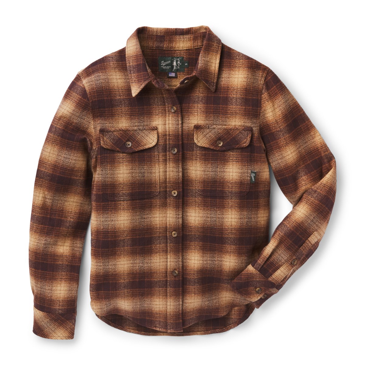 Sauvie Cotton Flannel Shirt  Espresso Plaid Men|Women