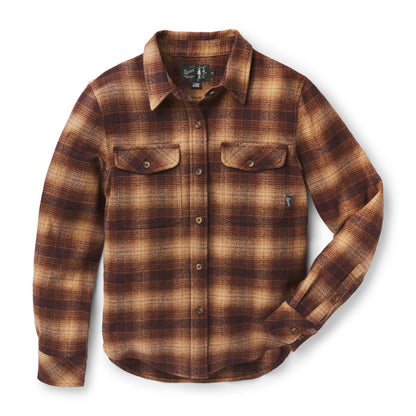 Sauvie Cotton Flannel Shirt  Espresso Plaid Men|Women
