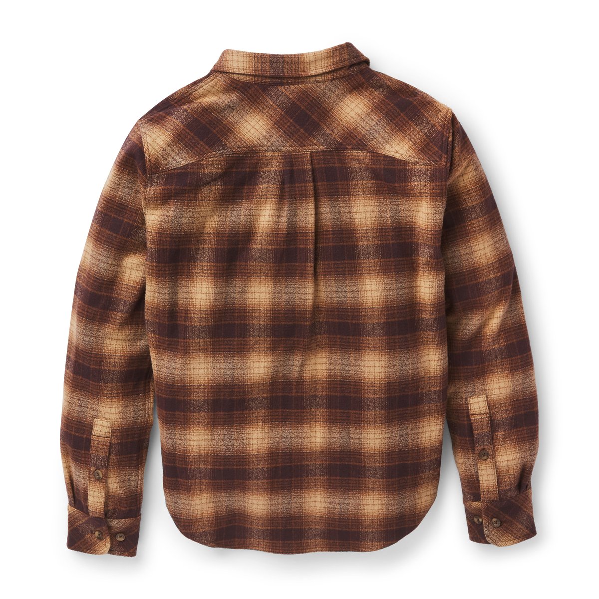 Sauvie Cotton Flannel Shirt  Espresso Plaid Men|Women