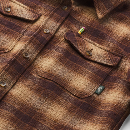 Sauvie Cotton Flannel Shirt  Espresso Plaid Men|Women