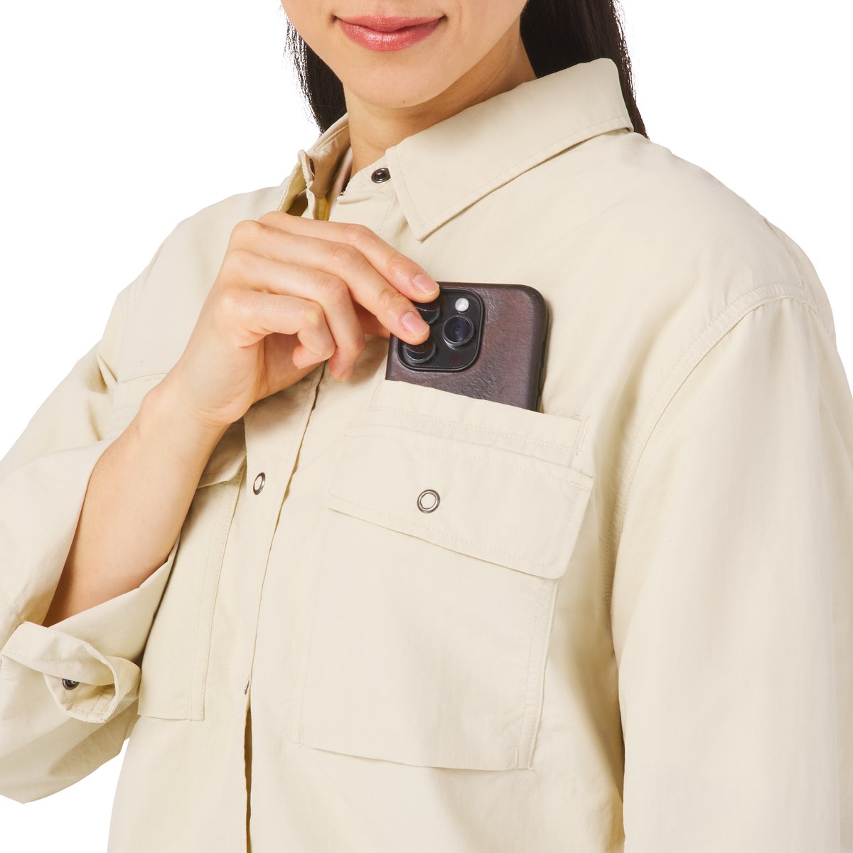 Ripstop Overshirt Castle Wall Men|Women