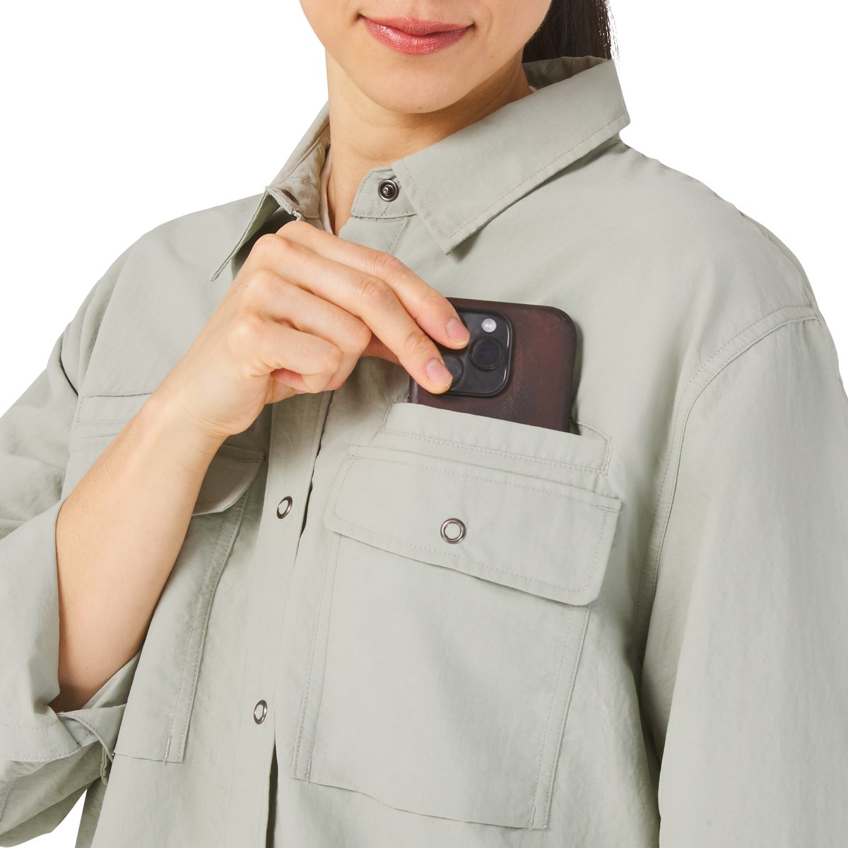 Ripstop Overshirt Seagrass Men|Women