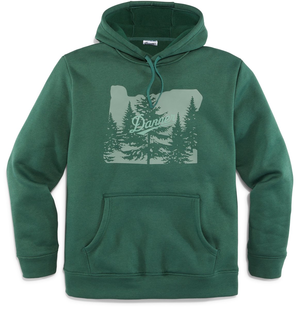 Evergreen Hoodie Hunter Green Men