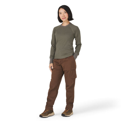 Santiam Waffle LS Tee Dusty Olive Men|Women
