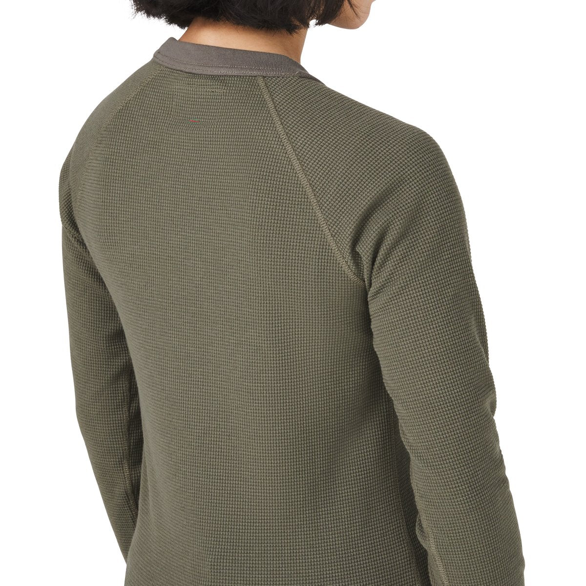 Santiam Waffle LS Tee Dusty Olive Men|Women