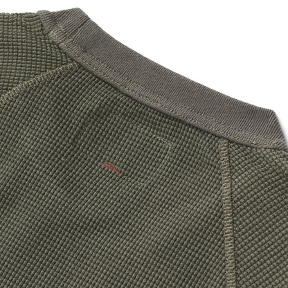 Santiam Waffle LS Tee Dusty Olive Men|Women