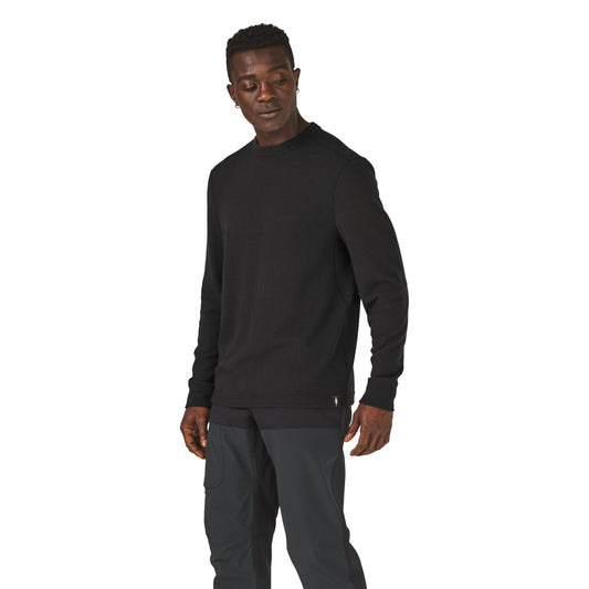 Santiam Waffle LS Tee Black Men|Women
