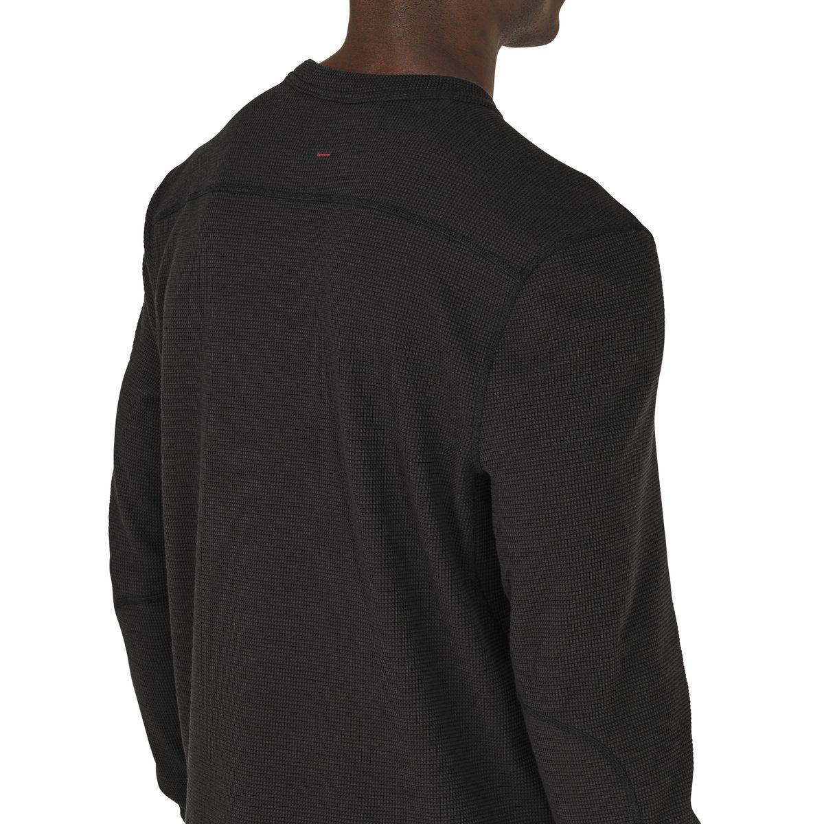 Santiam Waffle LS Tee Black Men|Women