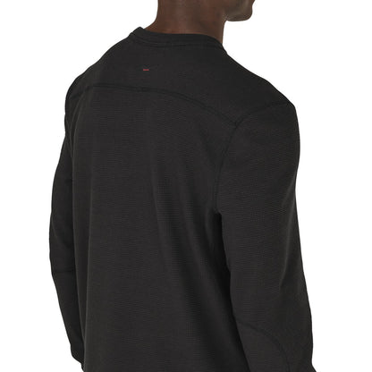 Santiam Waffle LS Tee Black Men|Women