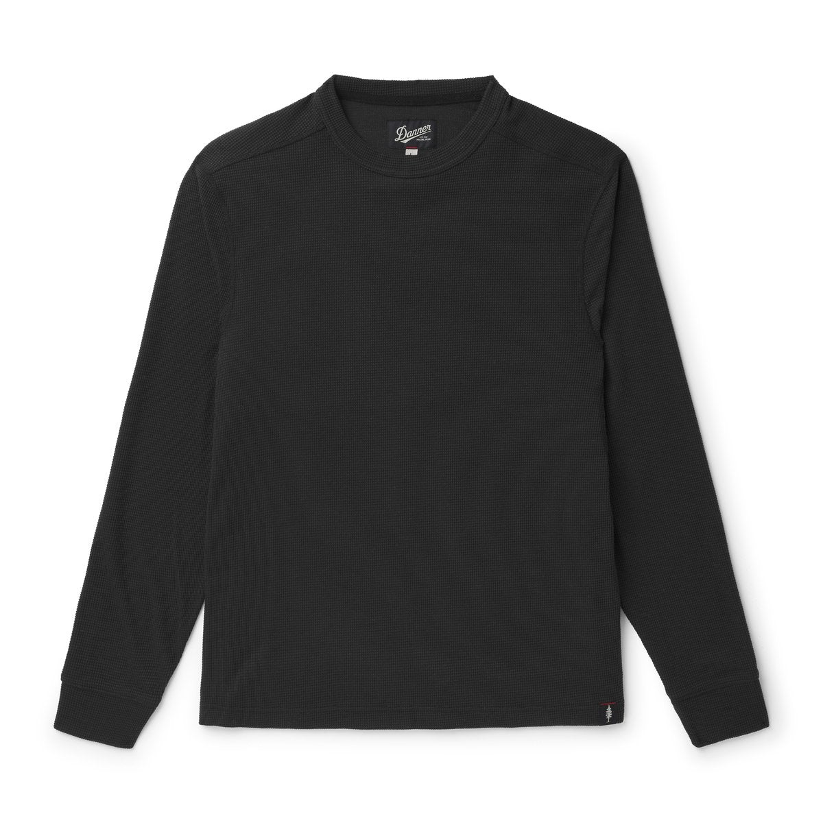 Santiam Waffle LS Tee Black Men|Women