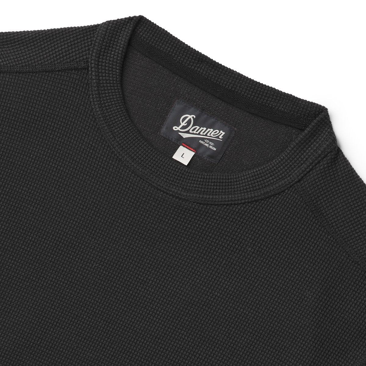 Santiam Waffle LS Tee Black Men|Women