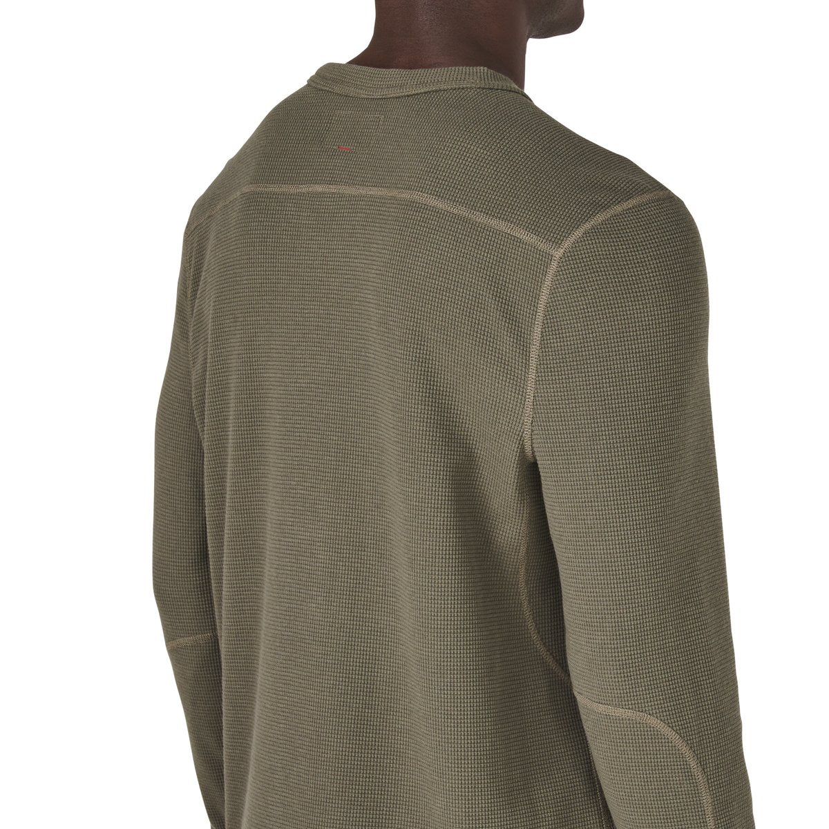 Santiam Waffle LS Tee Dusty Olive Men|Women