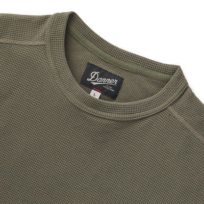 Santiam Waffle LS Tee Dusty Olive Men|Women
