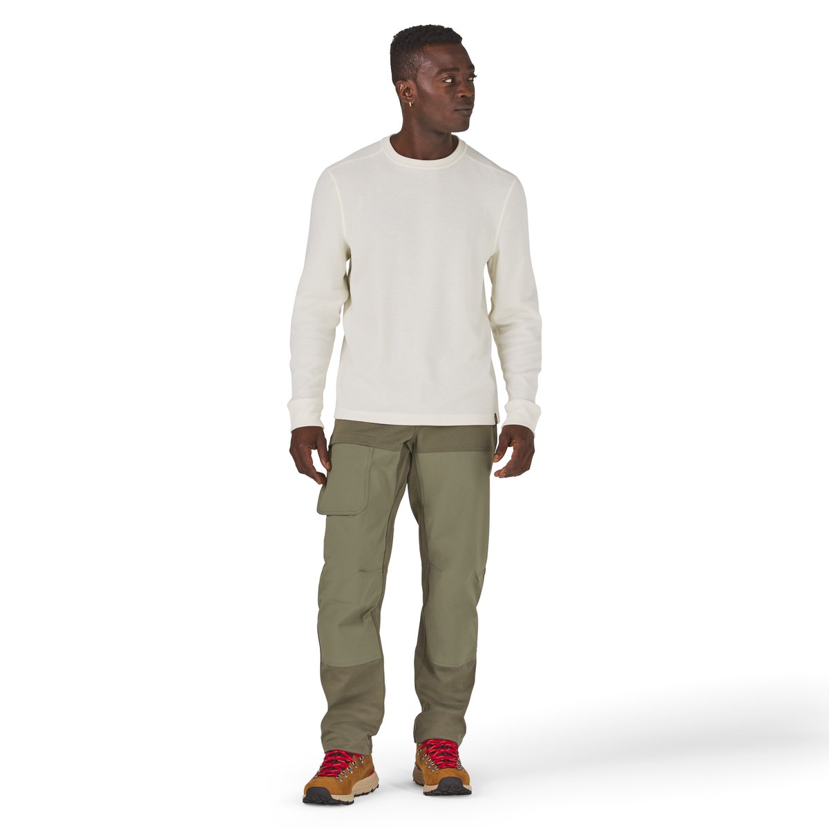 Santiam Waffle LS Tee Turtledove Men|Women