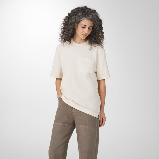 Heavyweight Pocket Tee Natural Men|Women