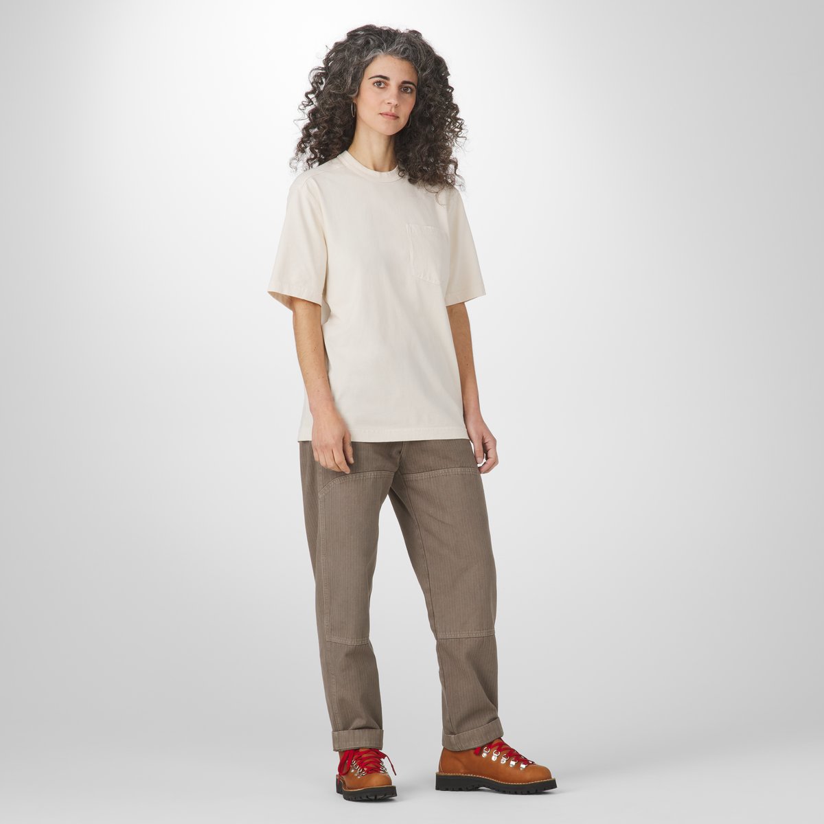 Heavyweight Pocket Tee Natural Men|Women