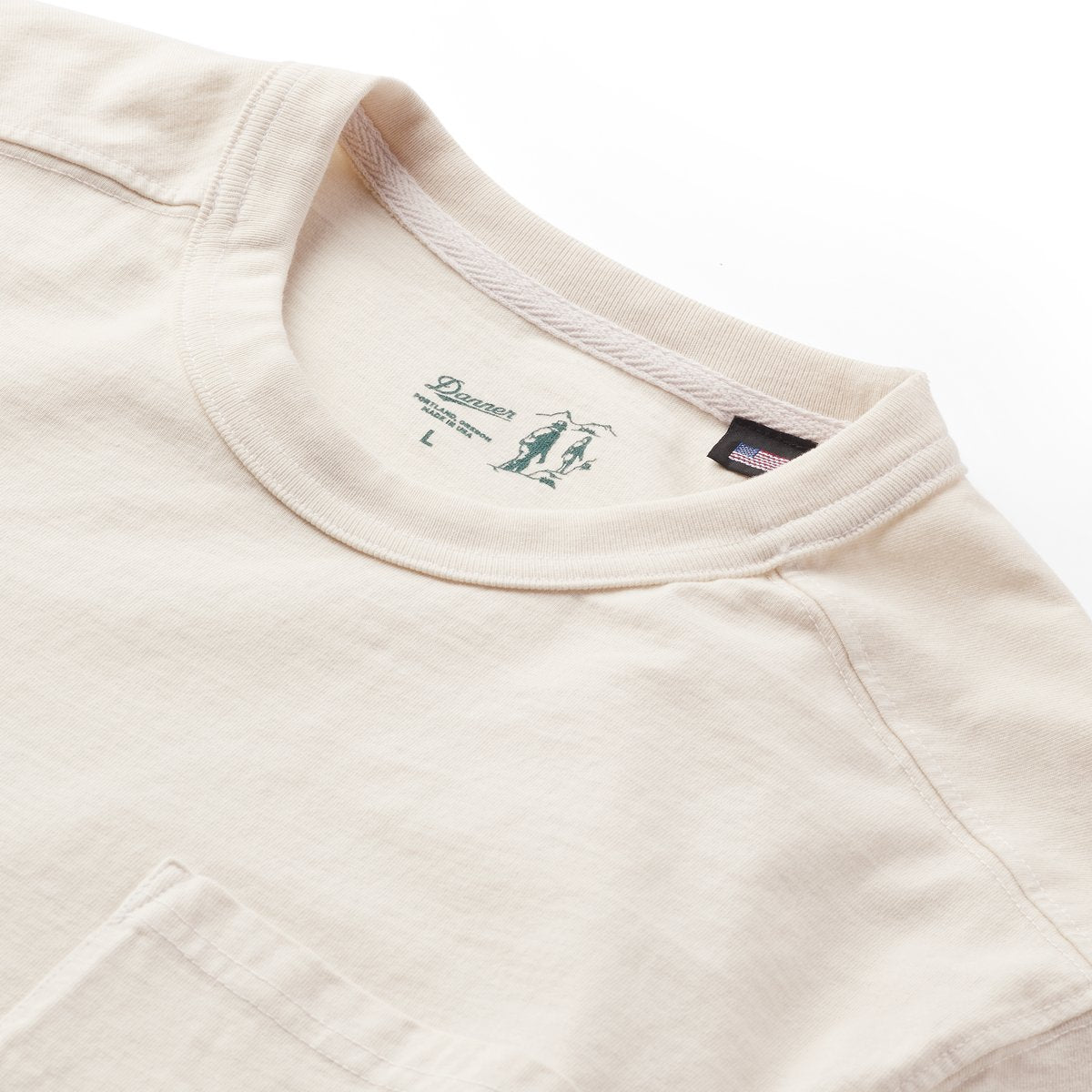 Heavyweight Pocket Tee Natural Men|Women