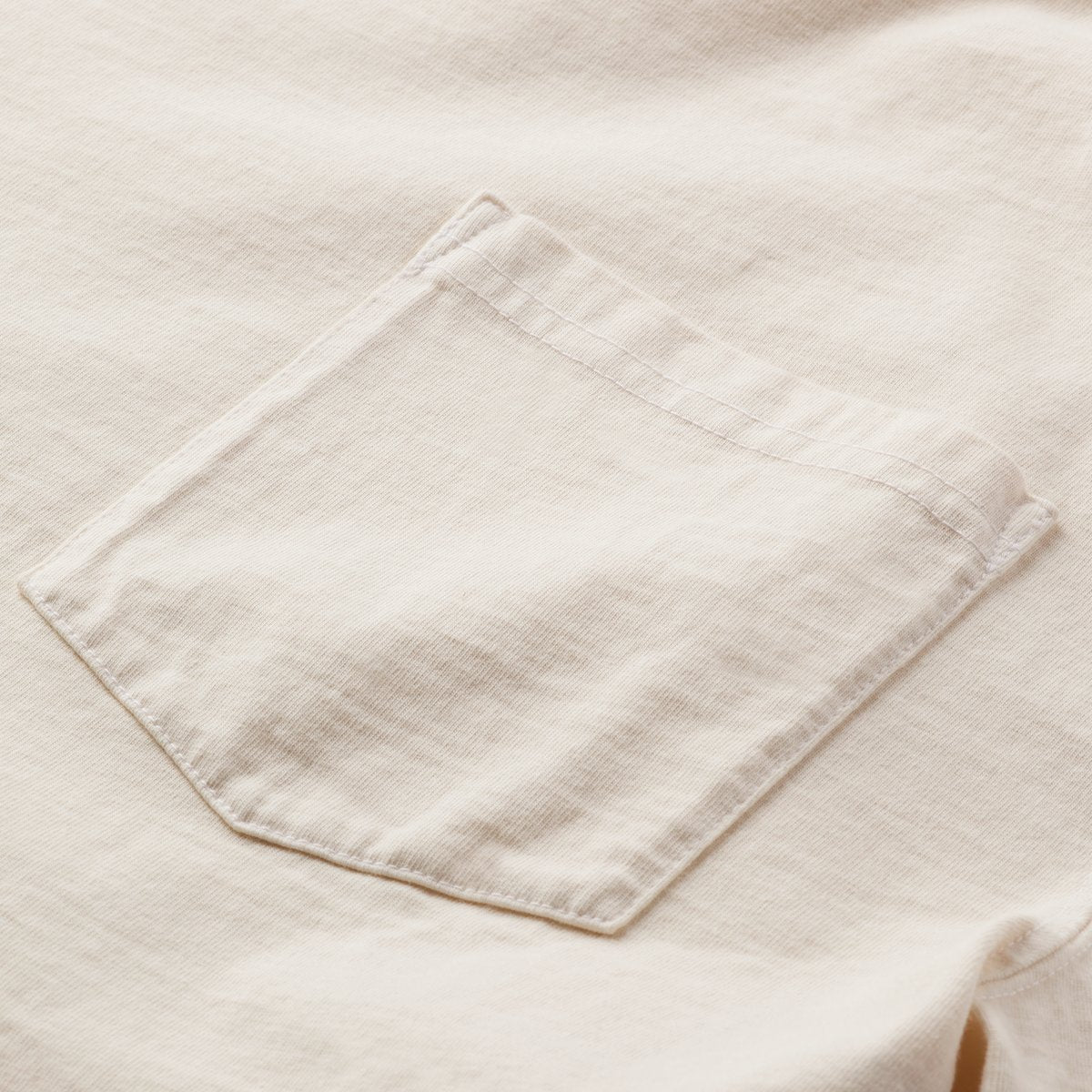 Heavyweight Pocket Tee Natural Men|Women