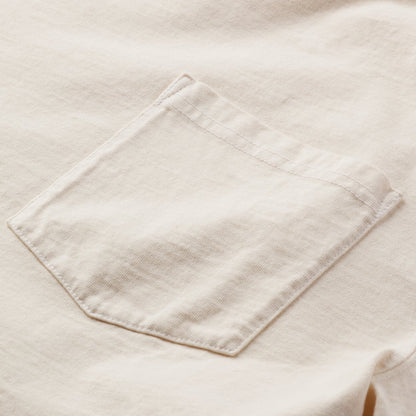 Heavyweight Pocket Tee Natural Men|Women