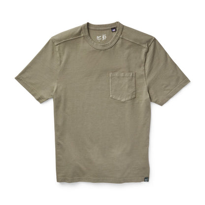 Heavyweight Pocket Tee Dusty Olive Men|Women
