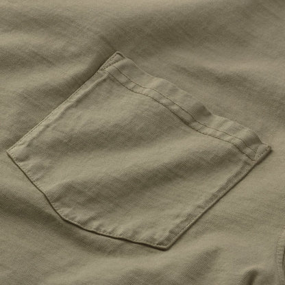 Heavyweight Pocket Tee Dusty Olive Men|Women