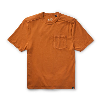 Heavyweight Pocket Tee Glazed Ginger Men|Women