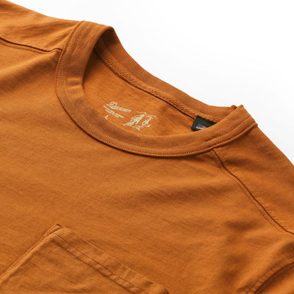 Heavyweight Pocket Tee Glazed Ginger Men|Women