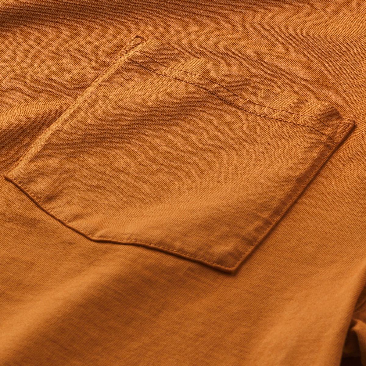 Heavyweight Pocket Tee Glazed Ginger Men|Women