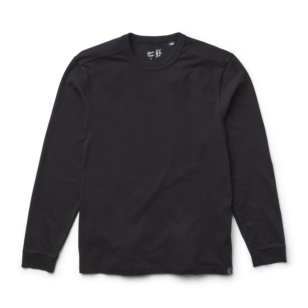 Heavyweight Long Sleeve Tee Black Men|Women