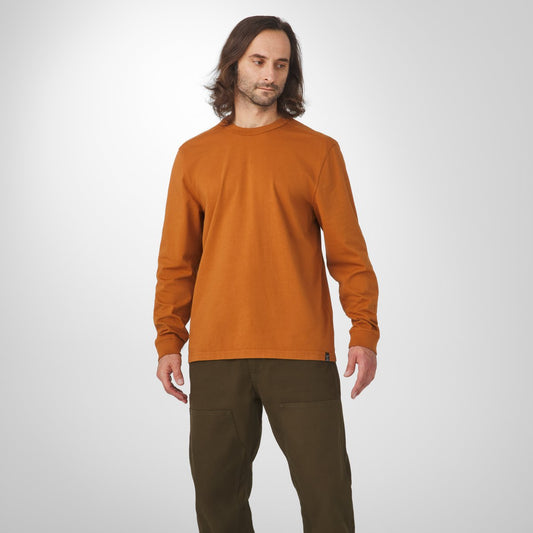 Heavyweight Long Sleeve Tee Glazed Ginger Men|Women