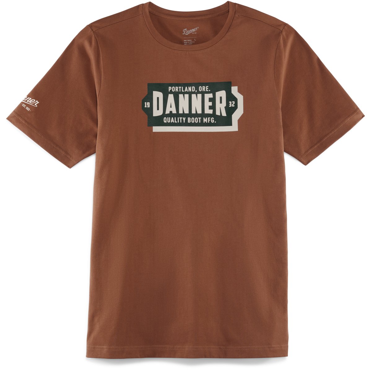 Banner Tee Brick Red Men|Women