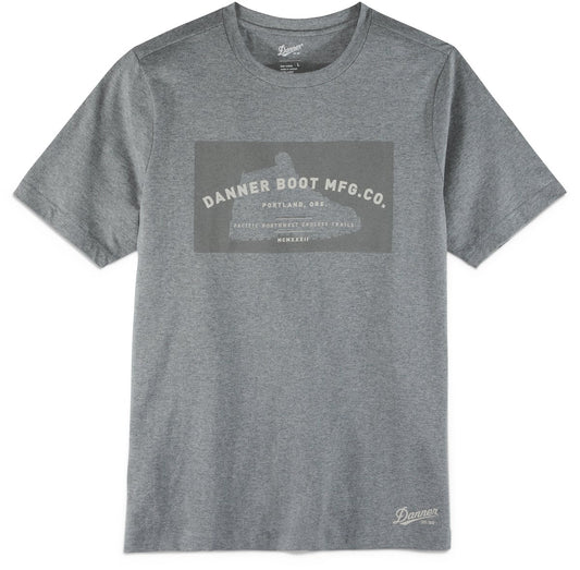 License Plate Tee Heather Gray Men|Women
